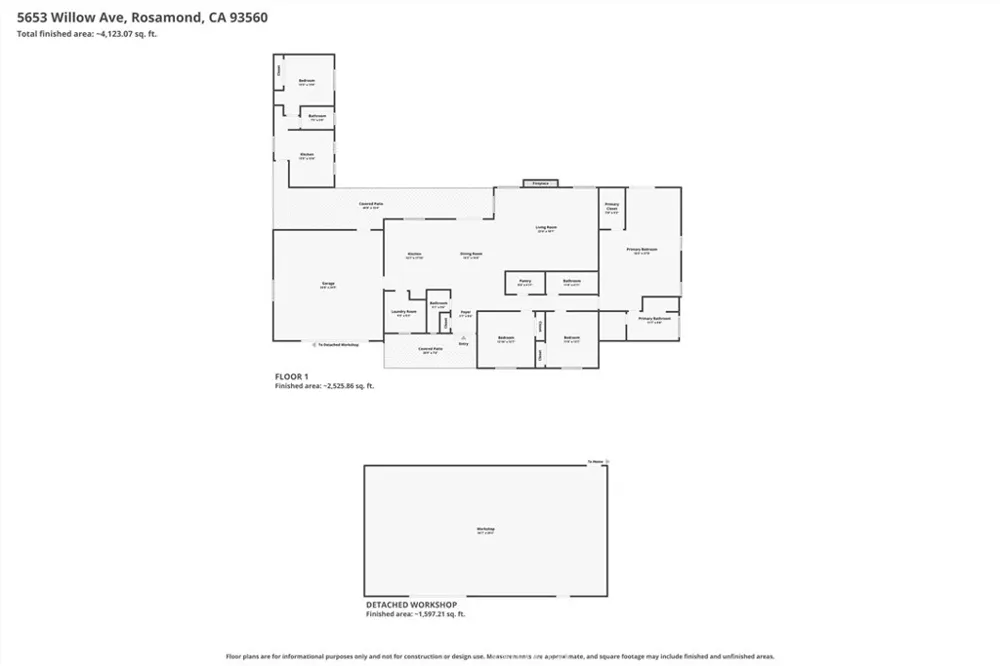5653 Willow Avenue Rosamond, CA 93560