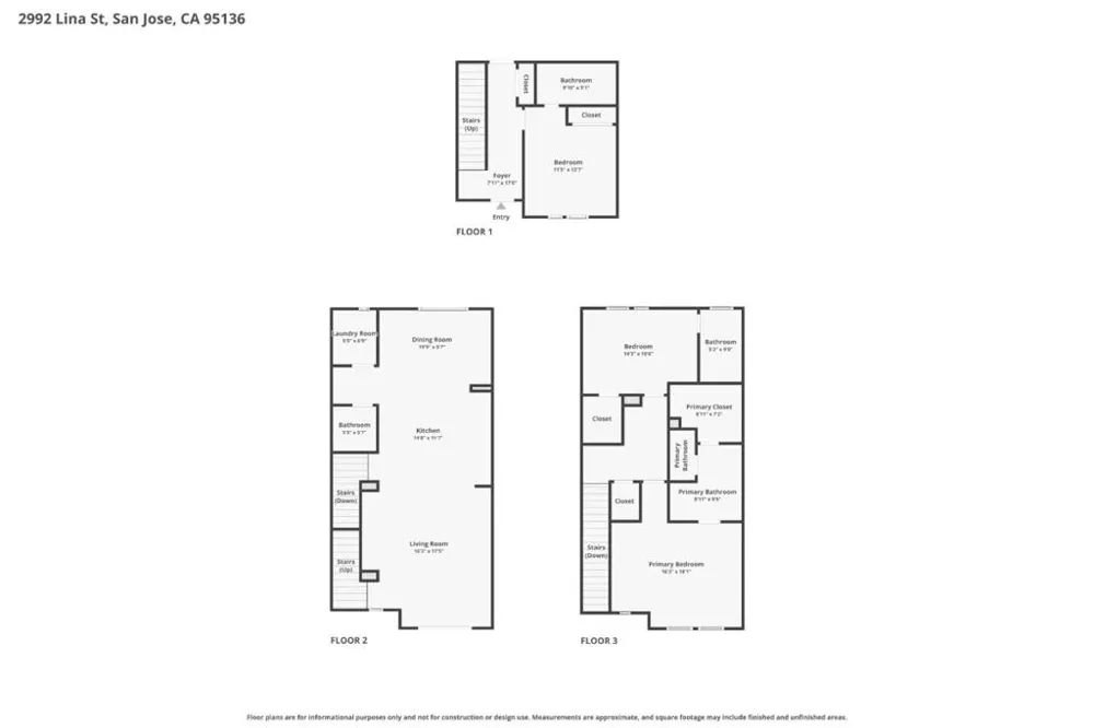 2992 Lina Street #2 San Jose, CA 95136
