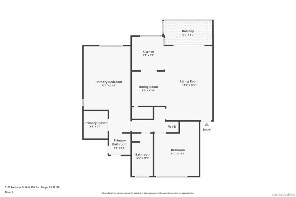 5125 FONTAINE STREET #105 Del Cerro, CA 92120