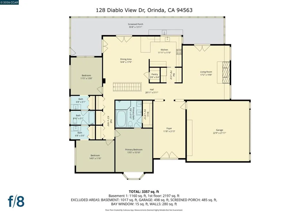 128 Diablo View Dr Orinda, CA 94563