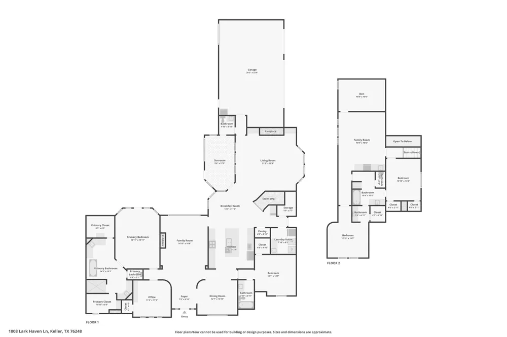 1008 Lark Haven Lane Keller, TX 76248