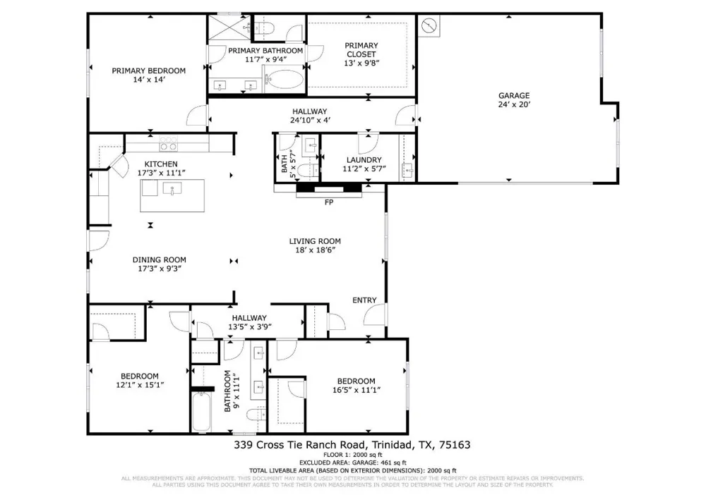 339 Cross Tie Ranch Road Trinidad, TX 75163