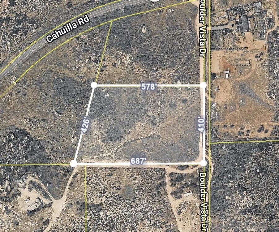 Boulder Vista Drive Aguanga, CA 92536
