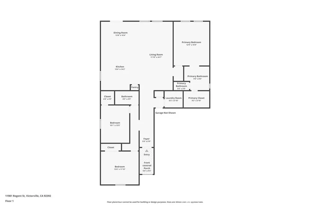 11981 Regent Victorville, CA 92392