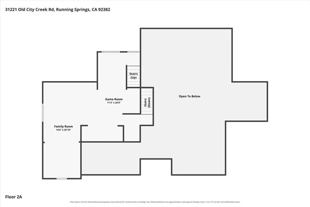 31221 Old City Creek Running Springs, CA 92382