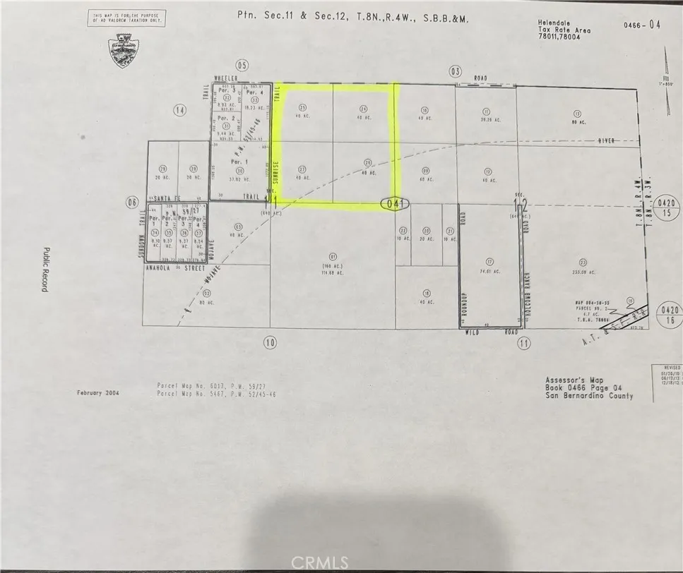 Wheeler Helendale, CA 92342