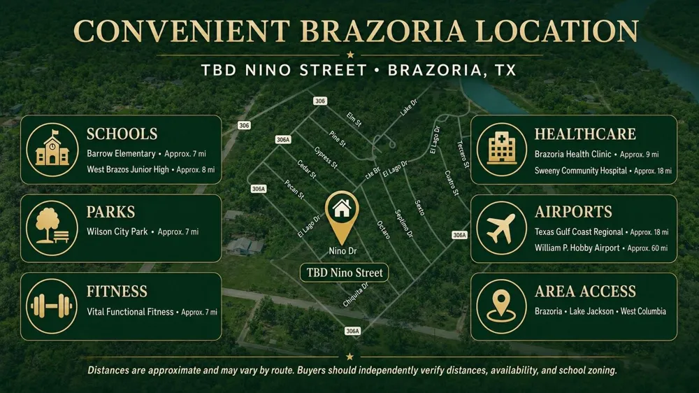 Nino Street Brazoria, TX 77422