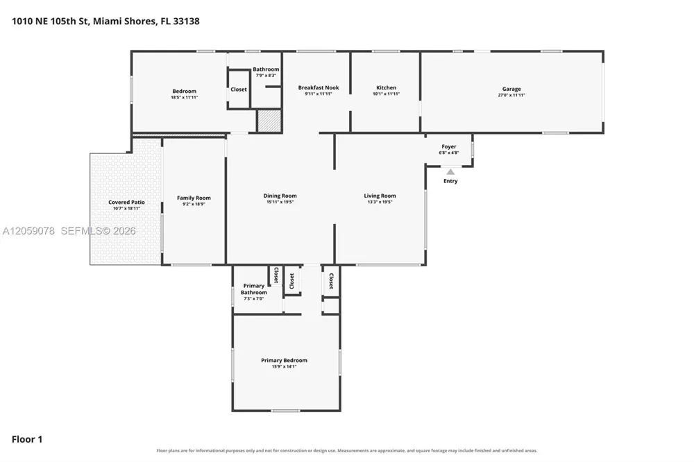 1010 NE 105th St Miami Shores, FL 33138