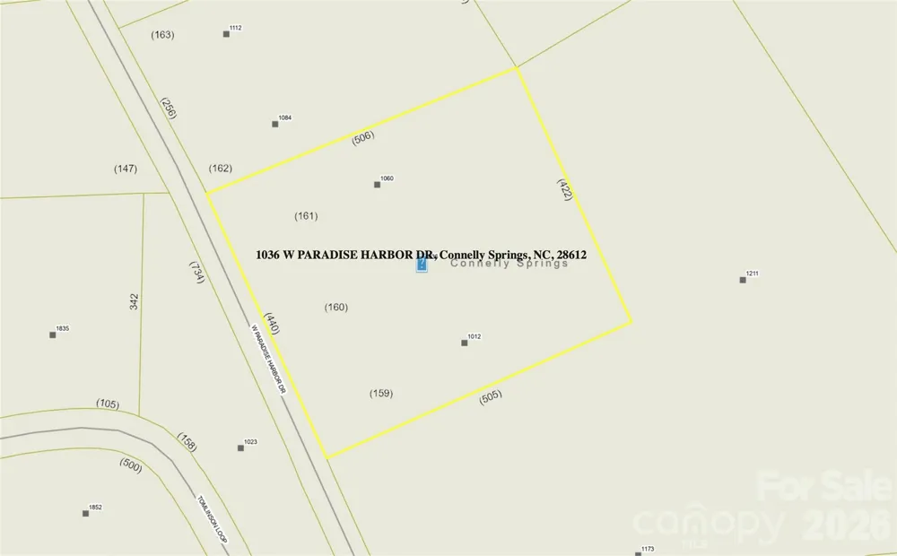 1036 W Paradise Harbor Drive Connelly Springs, NC 28612
