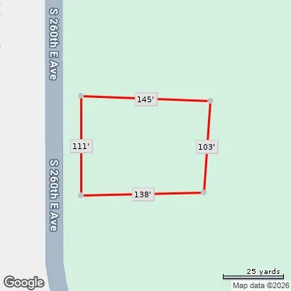 11539 S 261st EastAvenue Coweta, OK 74429