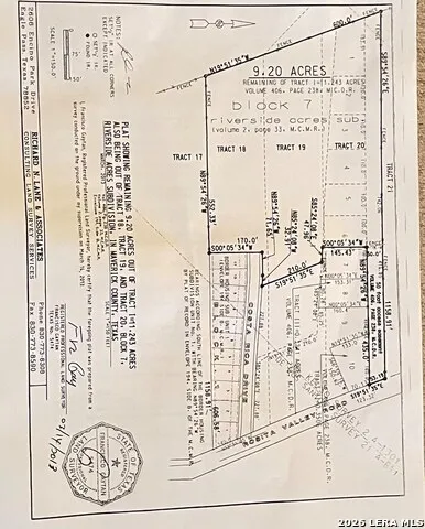18,19,20 TRACT,  RIVERSIDE ACRES Eagle Pass, TX 78852