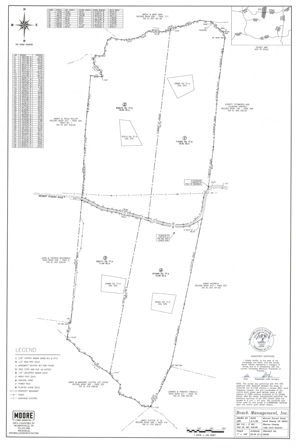 0 Kermet Turner Rd Rock Island, TN 38581