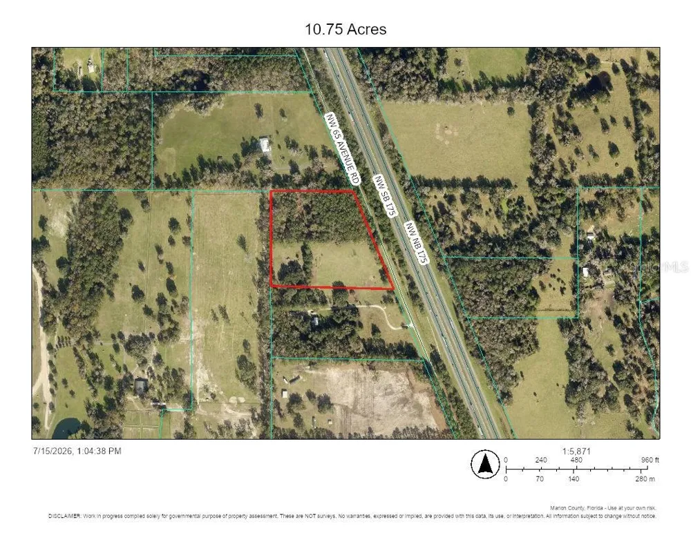 TBD NW 65TH AVENUE ROAD Reddick, FL 32686