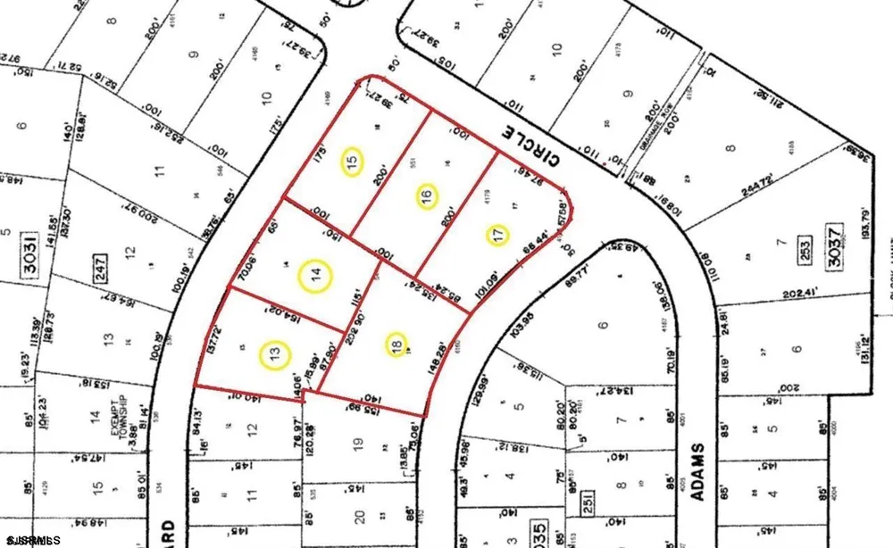 Block: 3033 Lot: 13 ,14,15,16,17&18 Hammonton, NJ 08037