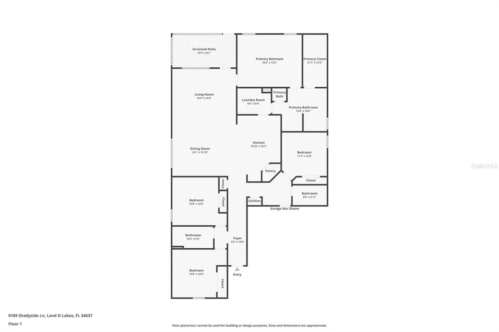 9189 SHADYSIDE LANE Land O Lakes, FL 34637