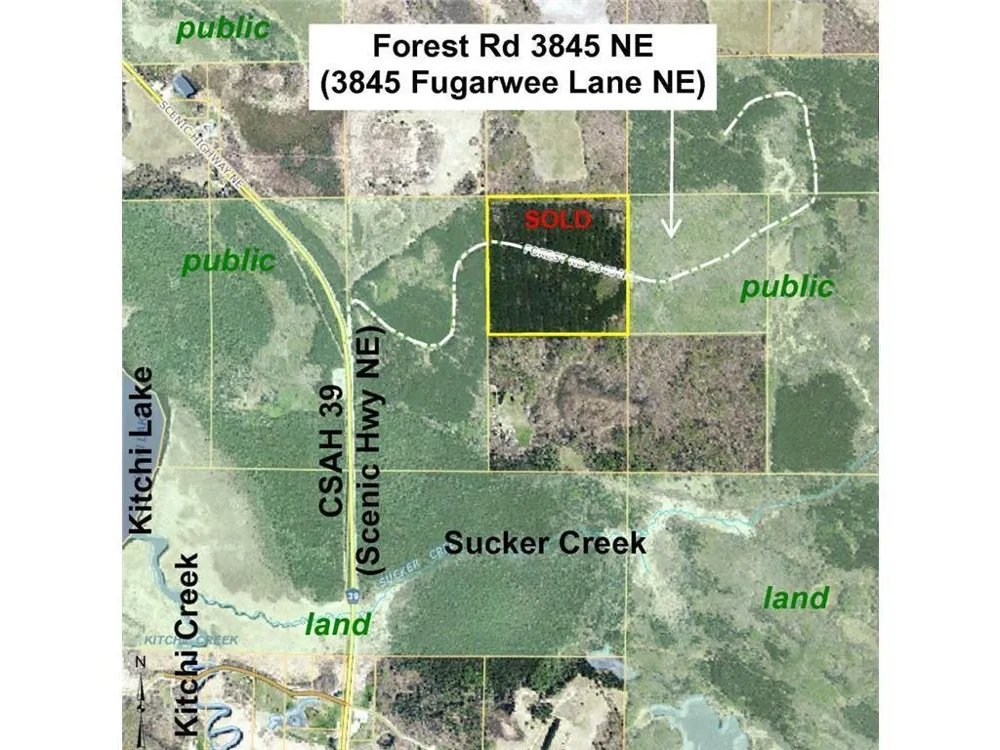 NESW Forest Road 3845 NE Pennington, MN 56663