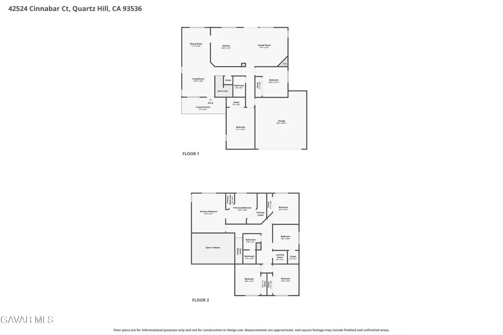 42524 Cinnabar Court Quartz Hill, CA 93536