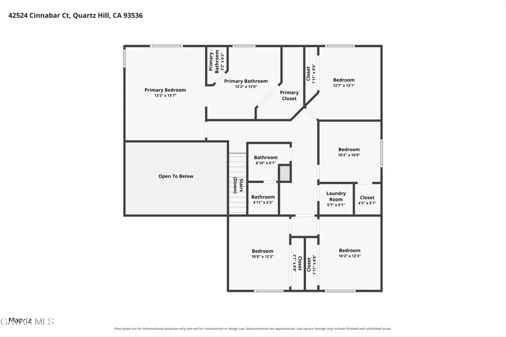 42524 Cinnabar Court Quartz Hill, CA 93536