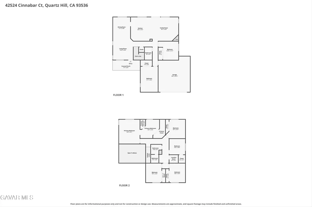 42524 Cinnabar Court Quartz Hill, CA 93536