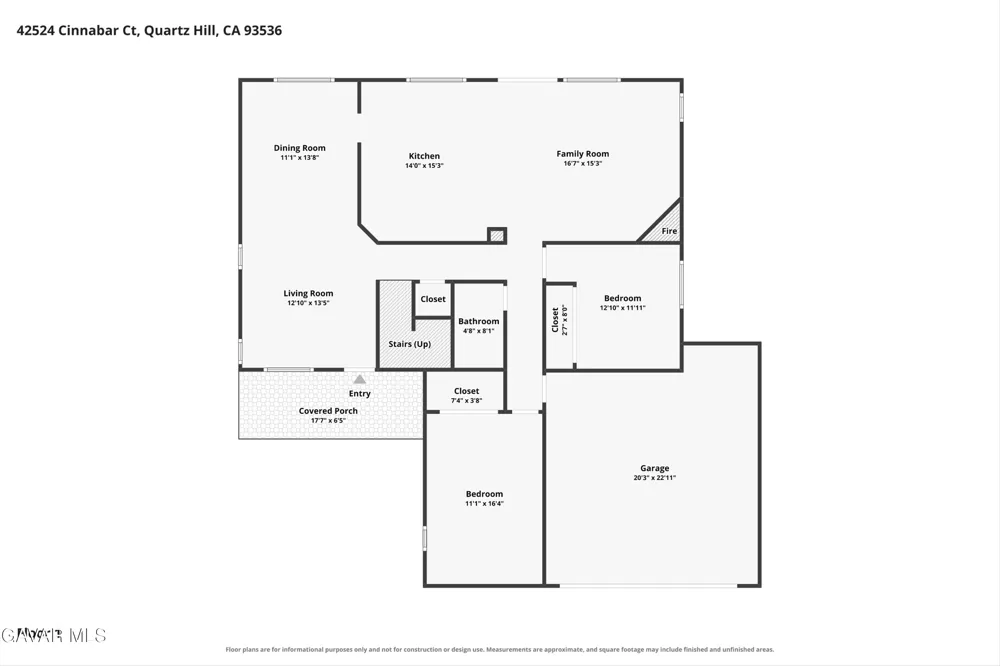 42524 Cinnabar Court Quartz Hill, CA 93536
