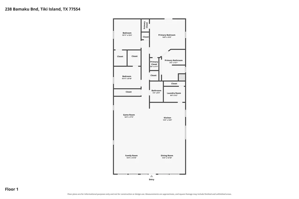 238 Bamaku Bend Tiki Island, TX 77554