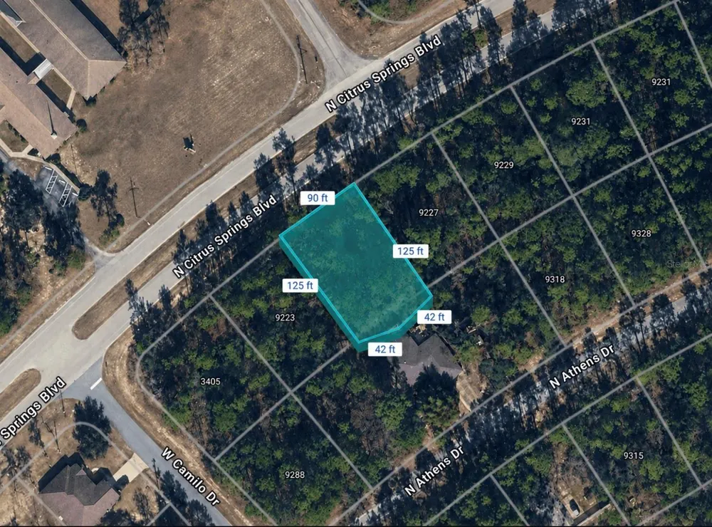9225 CITRUS SPRINGS BOULEVARD Citrus Springs, FL 34433