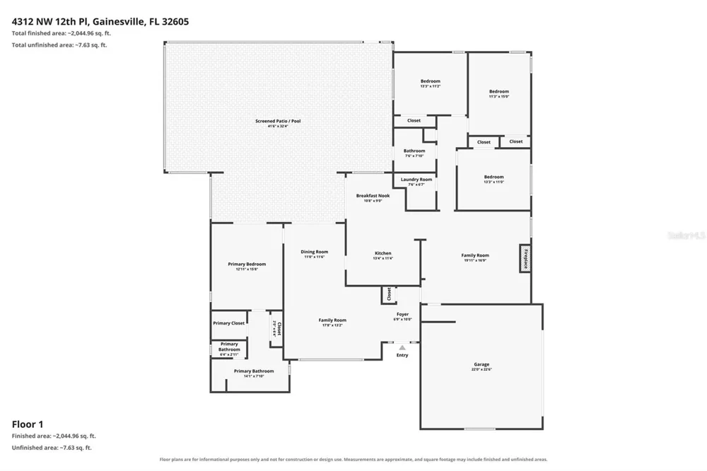 4312 NW 12TH PLACE Gainesville, FL 32605