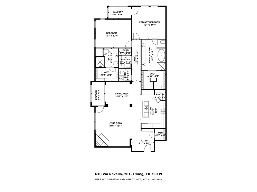 610 Via Ravello #201 Irving, TX 75039