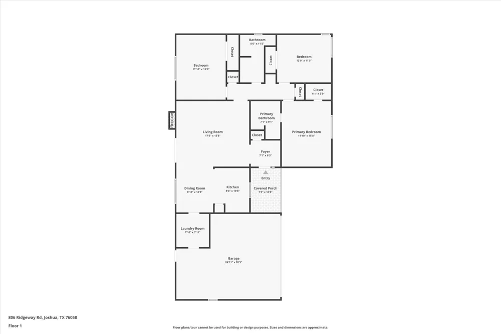806 Ridgeway Road Joshua, TX 76058