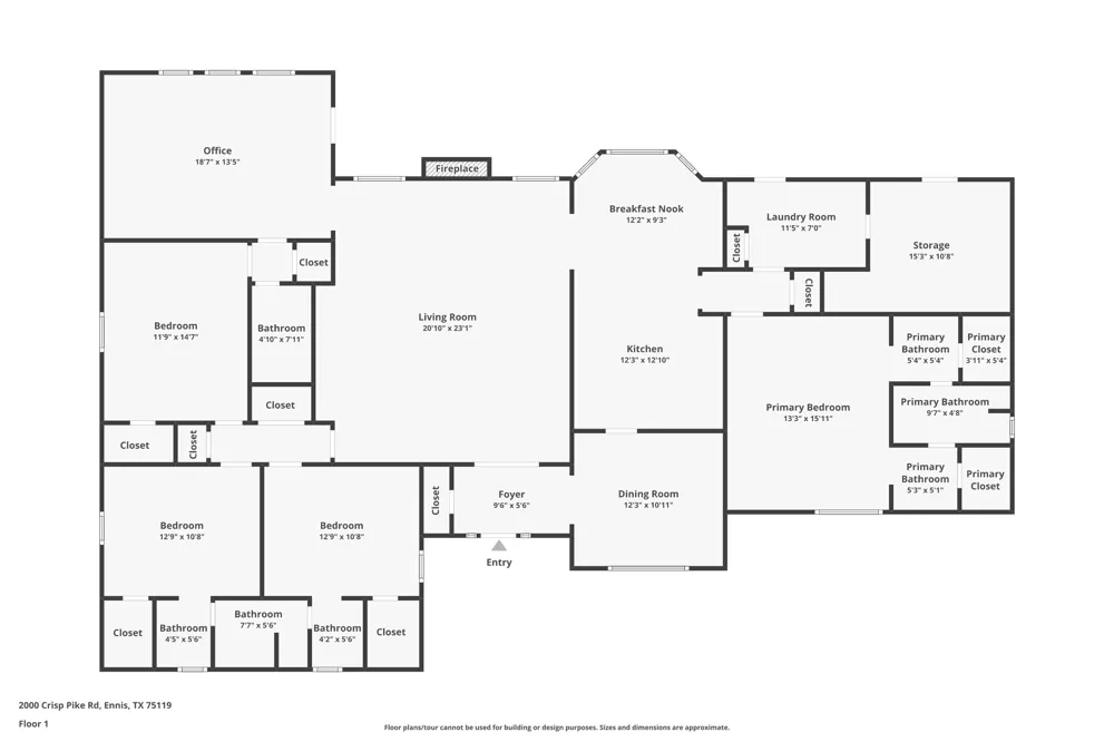 2000 Crisp Road Ennis, TX 75119