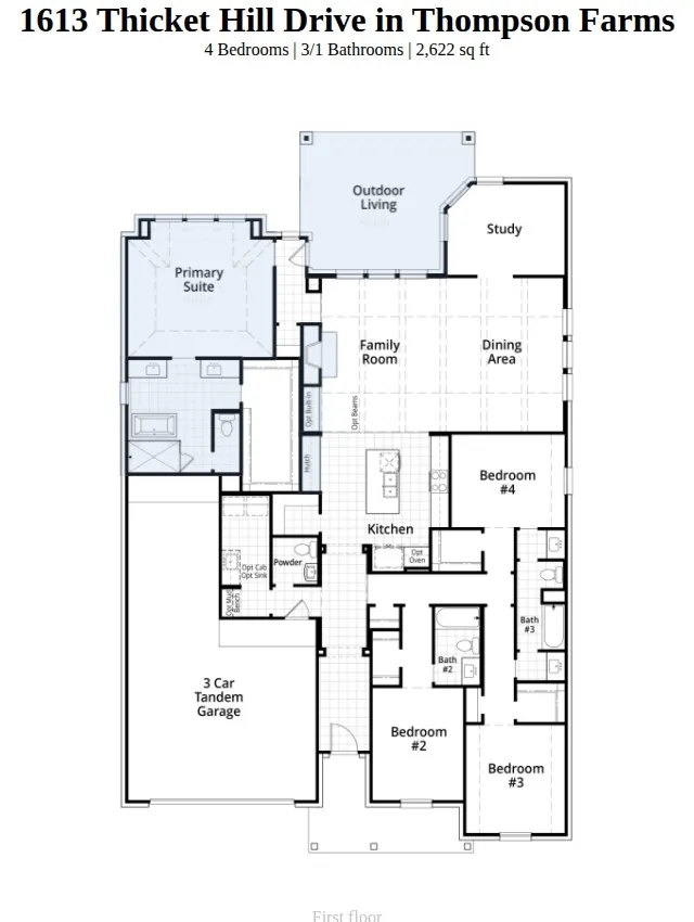 1613 Thicket Hill Drive Van Alstyne, TX 75495