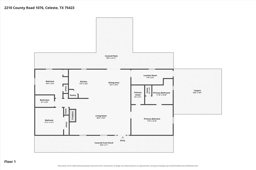 2210 County Road 1076 Celeste, TX 75423