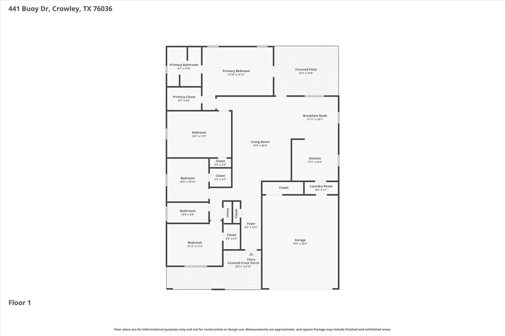 441 Buoy Drive Crowley, TX 76036