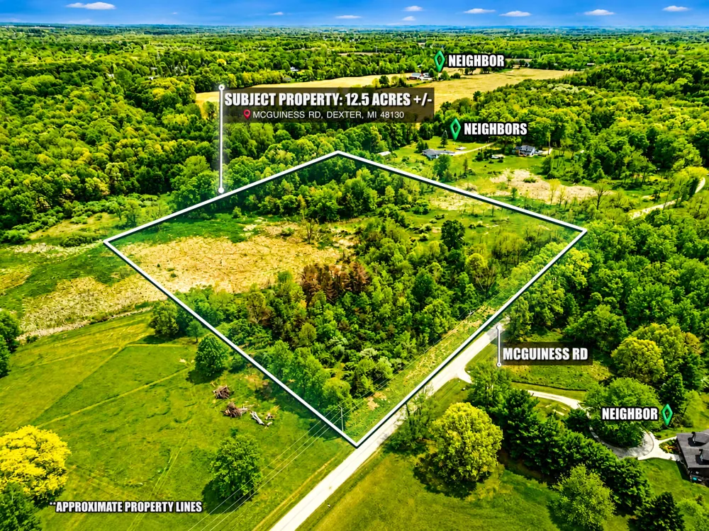 McGuiness Road Dexter, MI 48130