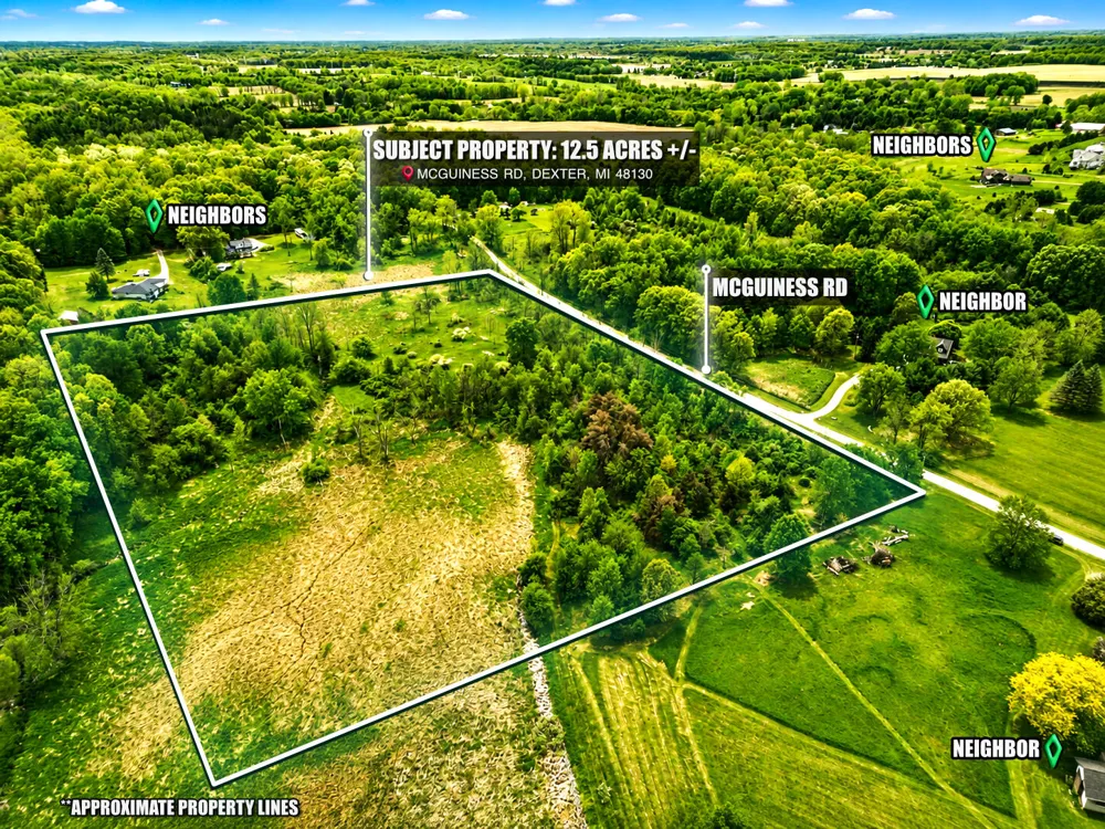 McGuiness Road Dexter, MI 48130