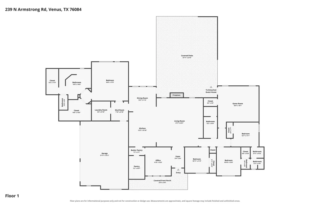 239 Armstrong Road Venus, TX 76084