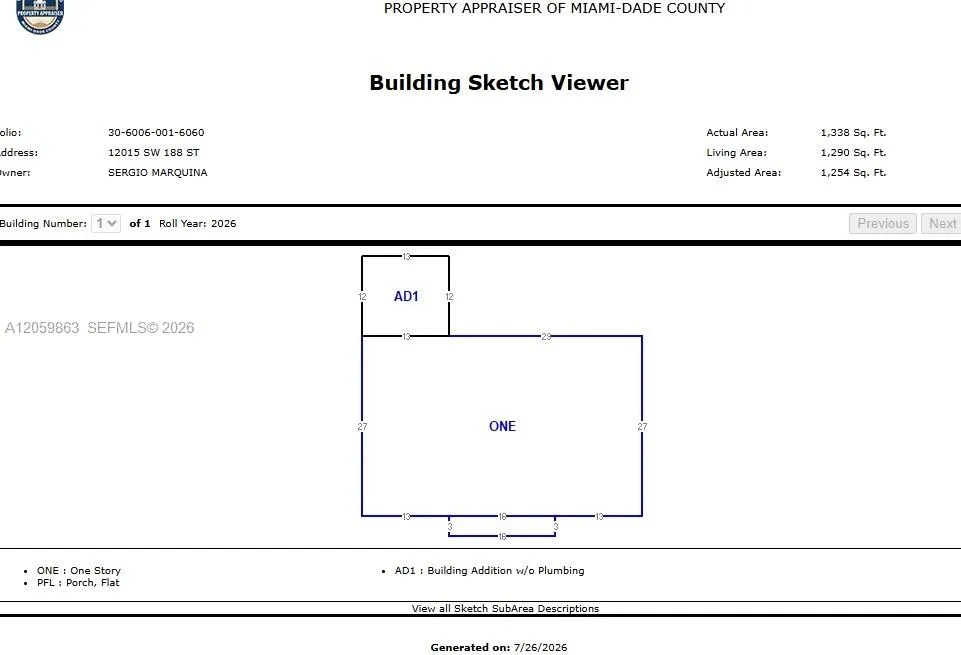 12015 SW 188 ST Miami, FL 33177