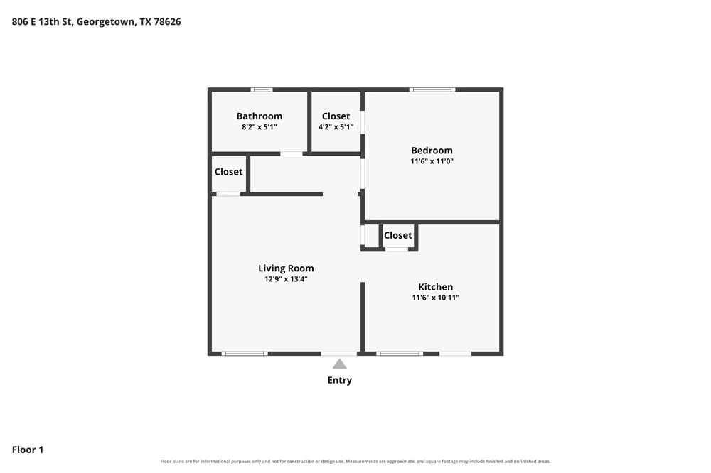 806 E 13th Street #104 Georgetown, TX 78626