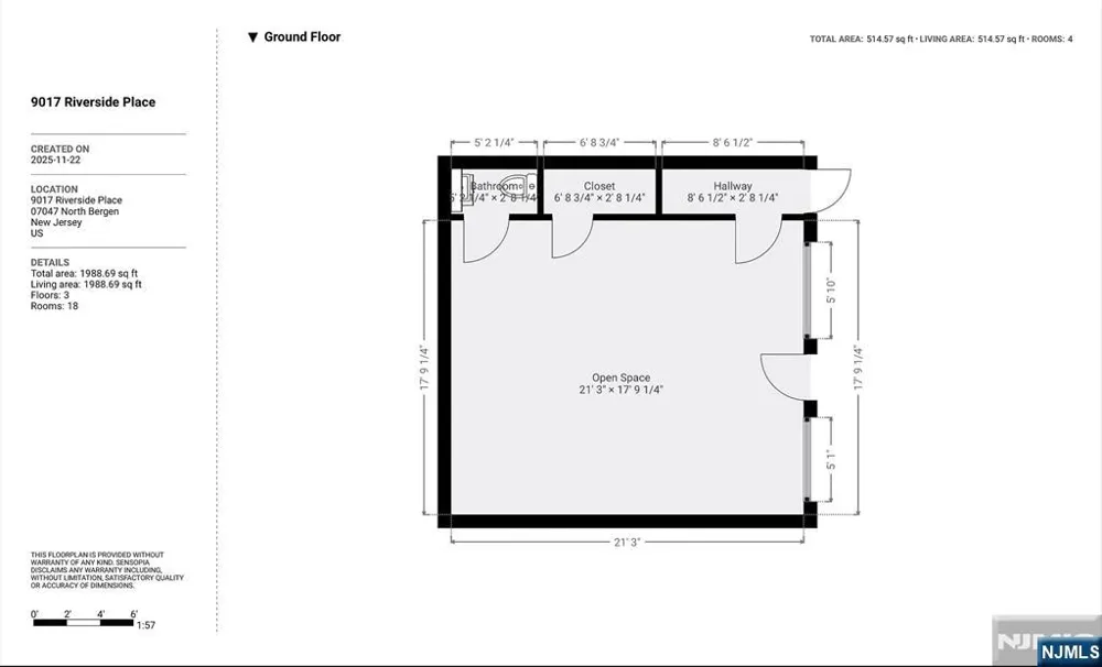 9017 Riverside Place North Bergen, NJ 07047