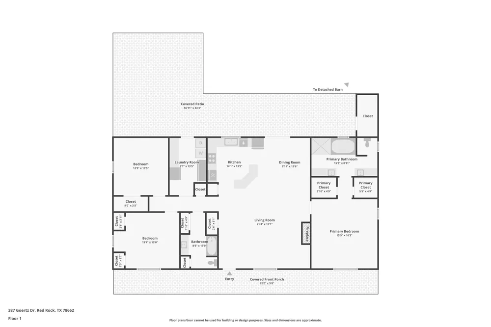 387 Goertz Drive Red Rock, TX 78662