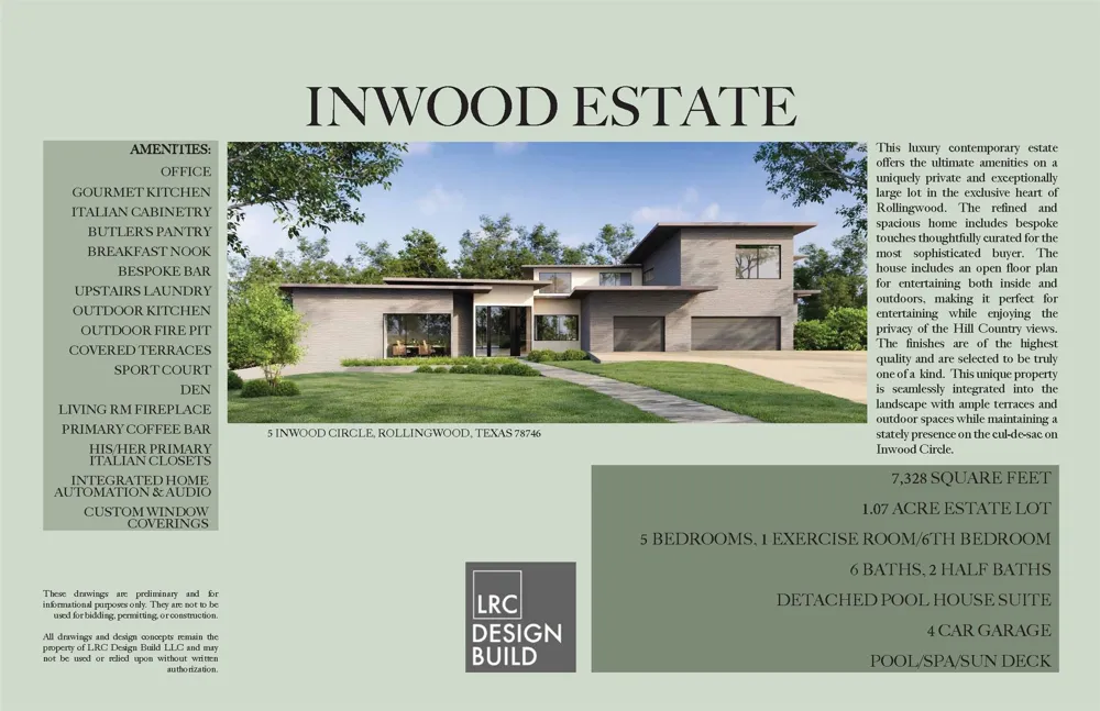 5 Inwood Circle Rollingwood, TX 78746
