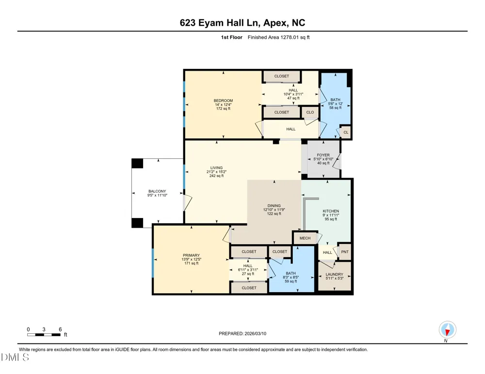 623 Eyam Hall Lane Apex, NC 27502