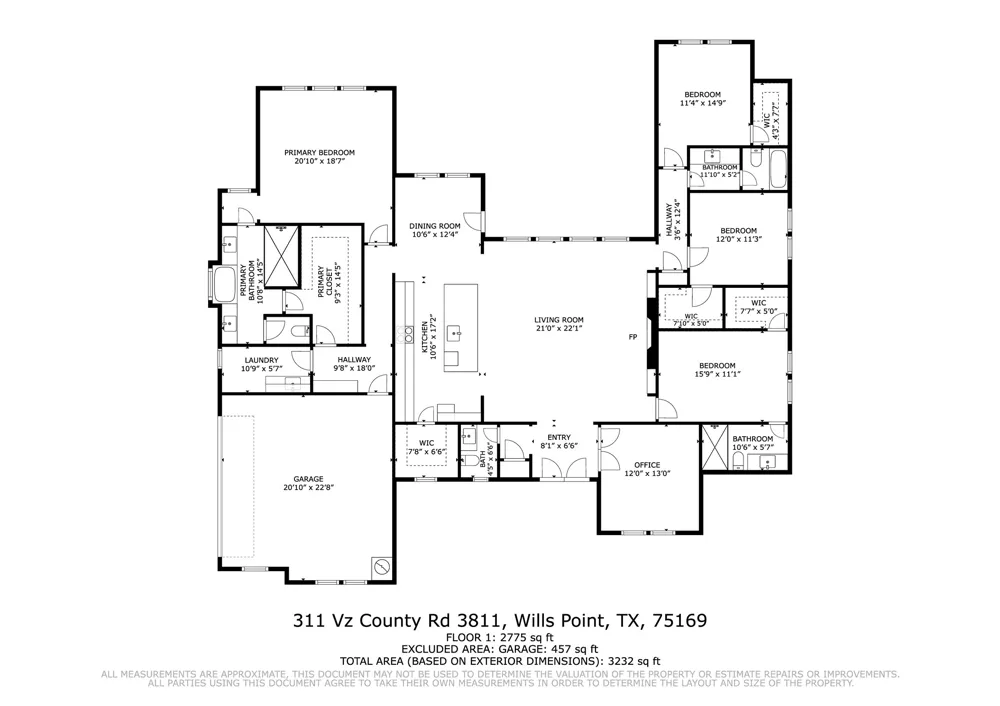 311 VZ County Road 3811 Wills Point, TX 75169