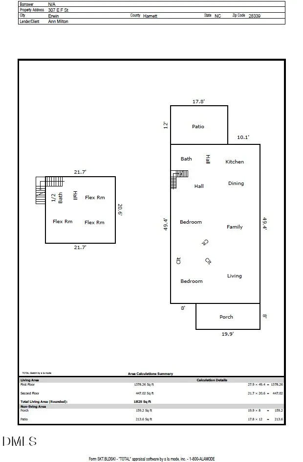 307 E F STREET Erwin, NC 28339