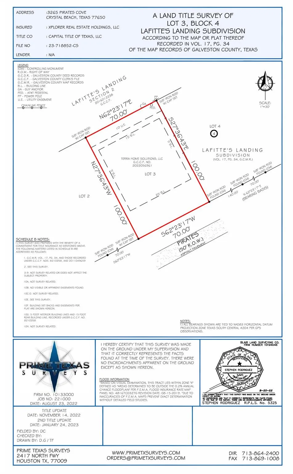 3265 Pirates Cove Crystal Beach, TX 77650