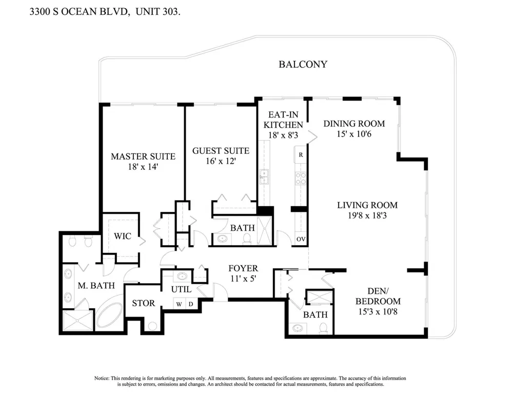 3300 S OCEAN BOULEVARD #303N Palm Beach, FL 33480