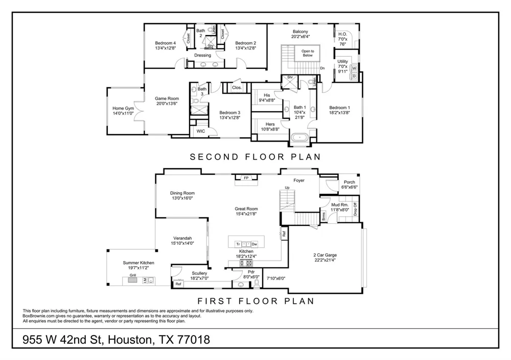 955 W 42nd Street Houston, TX 77018