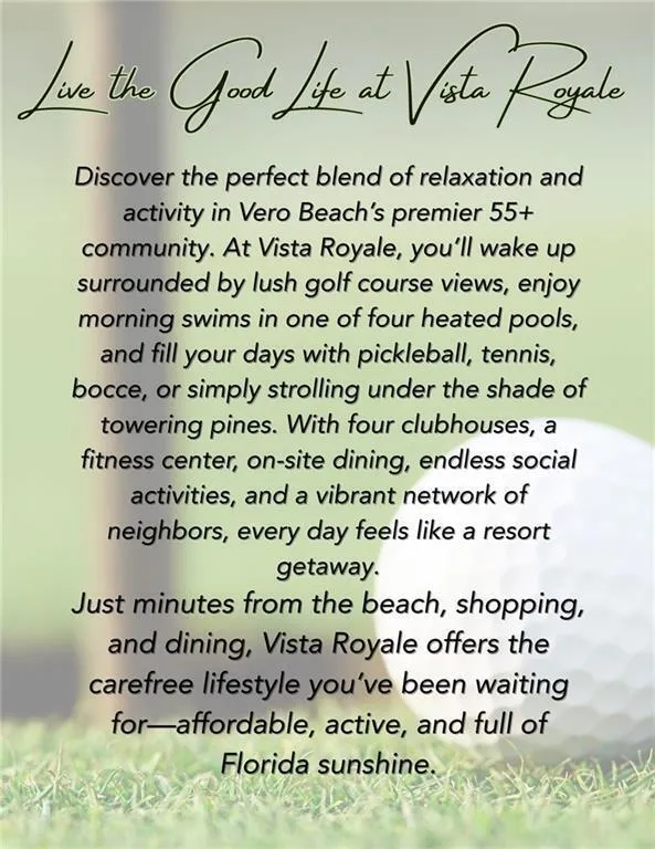 75 Royal Oak Court #204 Vero Beach, FL 32962
