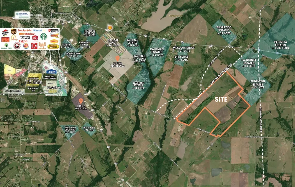 FM RD 1836 Kaufman, TX 75142