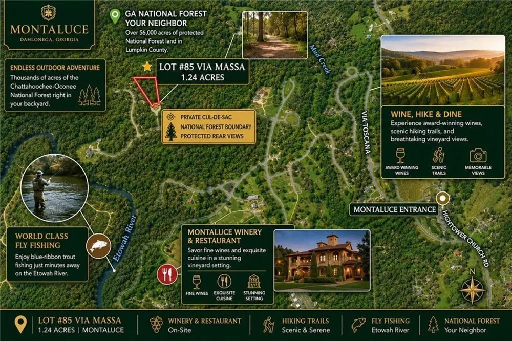 85 VIA MASSA Dahlonega, GA 30533